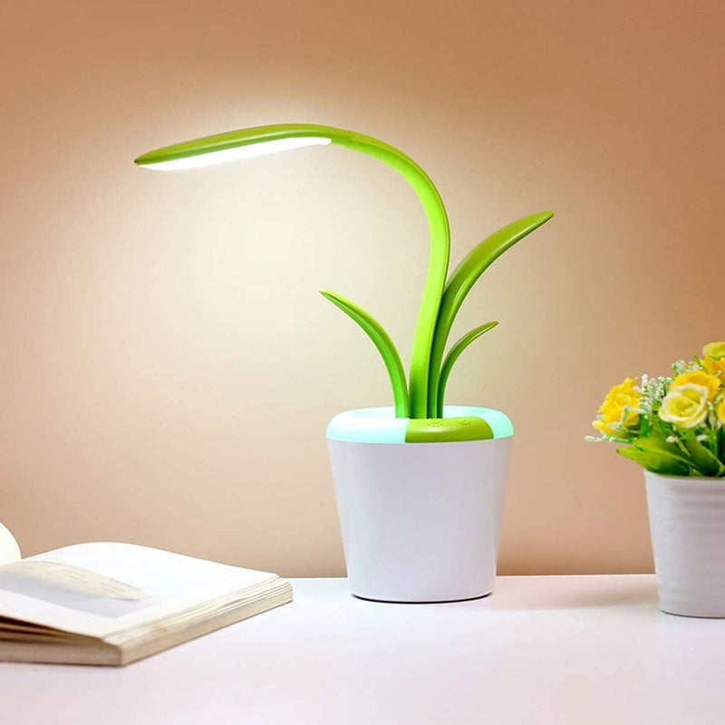 Kresal Table Lamp Eye Protection USB Table Lamp Led Table Lamp Clivia Creative Touch Colorful Table LampMulti Color - Image 4