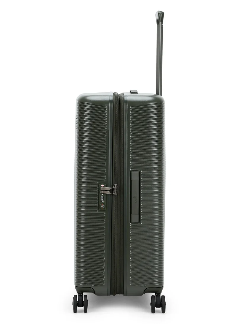 Echolac Ultima 76Cm Check-In Luggage Deep Olive