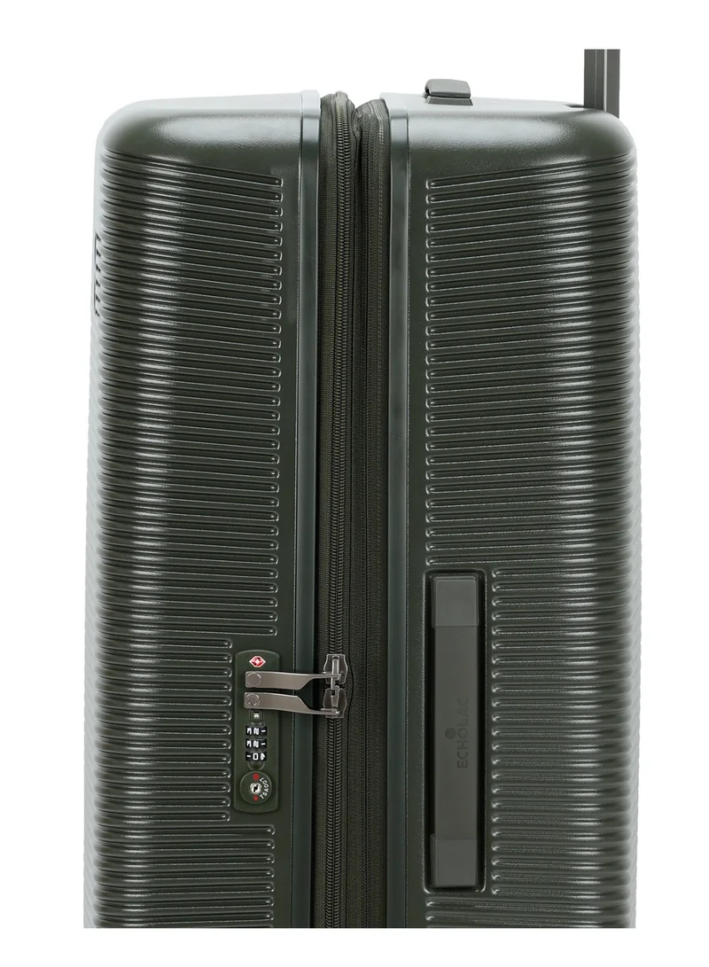 Echolac Ultima 76Cm Check-In Luggage Deep Olive
