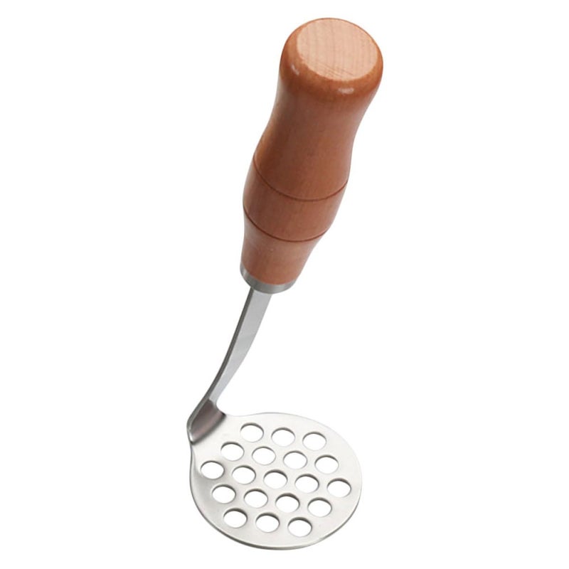304 Stainless Steel Potato Masher Kitchen Food Pressing Tool for Vegetables and Potatoes - Image 2