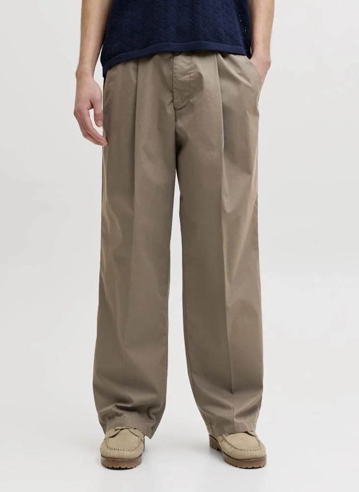 JACK & JONES Casual Wide Leg Chinos