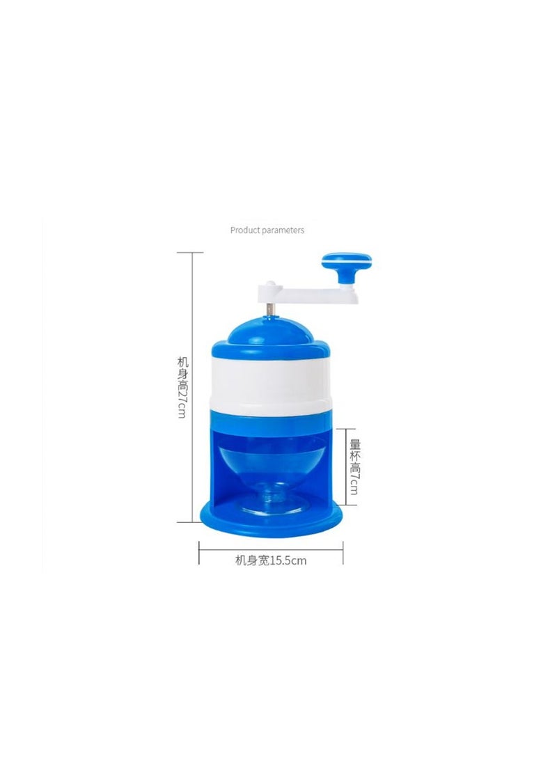 Snow Cone Machine, Portable Shaved Ice Maker, Slushy Maker, Ice Crusher for Snow Cones, Ideal for Home and Summer Parties