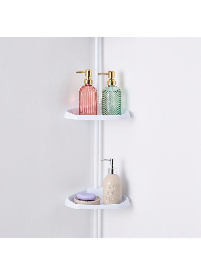 Home Box Telescopic Extendable Shower Rack With 4 Baskets - Image 2