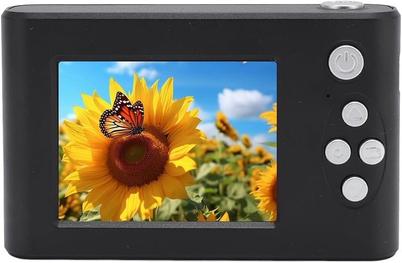 FILFEEL 48MP Retro Digital Camera 8X Zoom Anti Shake Auto Focus 2 4 Inch Screen Black - Image 2