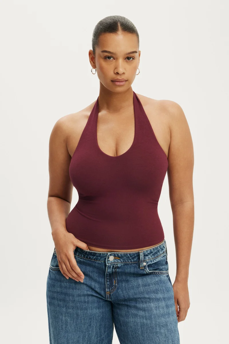 كوتون اون All Day V Neck Halter
