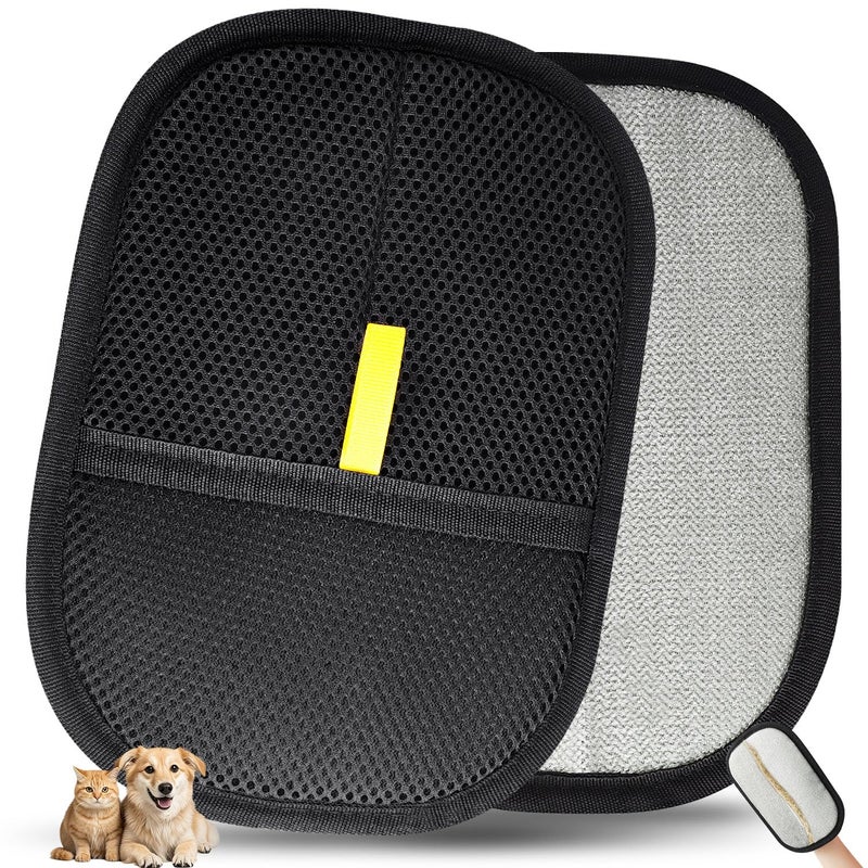 INABULETWO 1 Pcs Pet Hair Removal Gloves Brush Reusable Cat Dog Electrostatic Hair Remover Grooming Glove Tool - Image 2