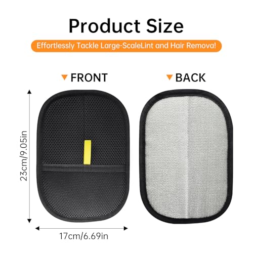 INABULETWO 1 Pcs Pet Hair Removal Gloves Brush Reusable Cat Dog Electrostatic Hair Remover Grooming Glove Tool - Image 3