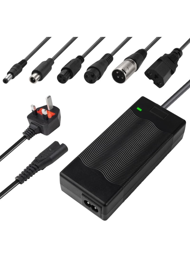 KOWVOWZ Electric Scooter Charger 42V 2A DC Power Adapter for Self-Balancing Hoverboard With 6 Connections - Image 1