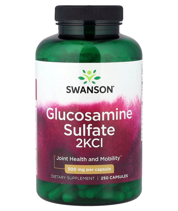 SWANSON Glucosamine Sulfate 2KCI 500 mg 250 Capsules