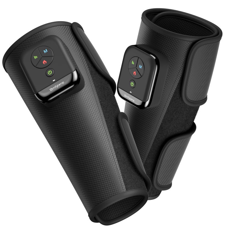 Comfytemp Cordless Calf Massager for Circulation and Pain Relief FSA Eligible HSA Portable Leg Massage with Heat and Compression Birthday Gift for Men Women Seniors Recovery for RLS Edema Muscles - Image 3