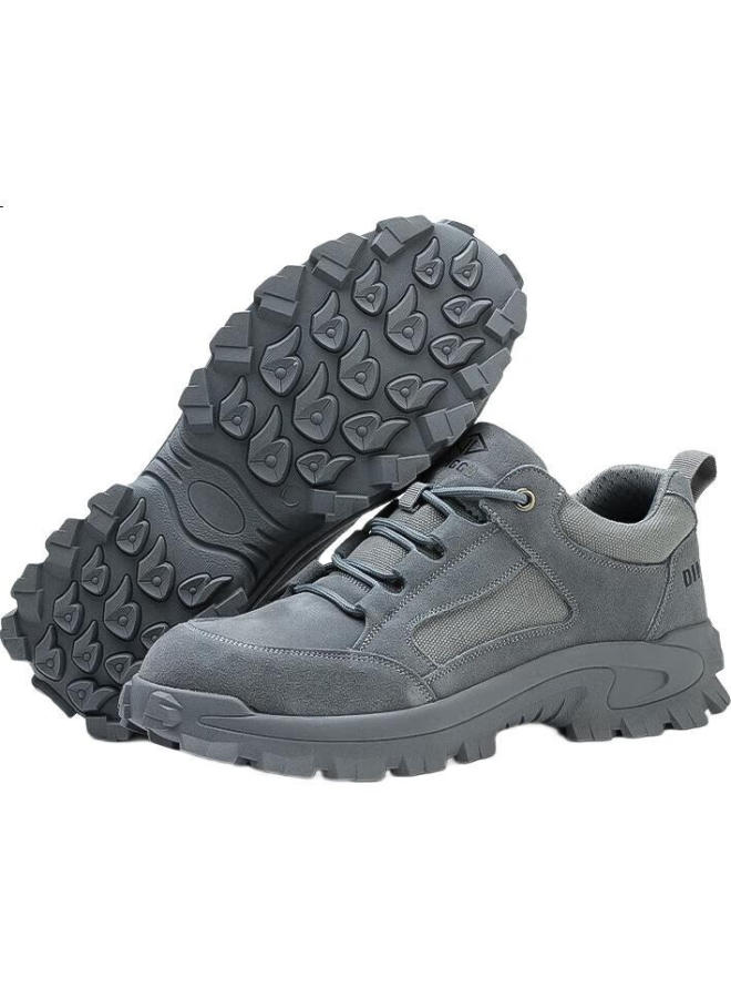 Dinggu Men'S Breathable Labor Protection Shoes For Construction Sites, Anti-Odor, Electrician Insulation, Anti-Smashing, Anti-Stabbing, Steel Toe F506Huibu39 - Image 2