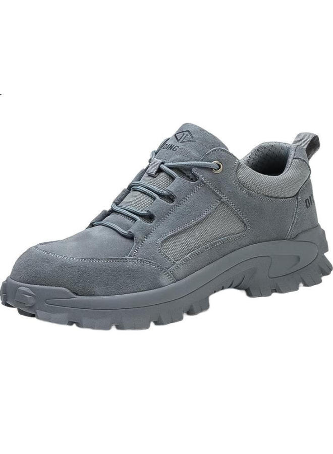 Dinggu Men'S Breathable Labor Protection Shoes For Construction Sites, Anti-Odor, Electrician Insulation, Anti-Smashing, Anti-Stabbing, Steel Toe F506Huibu39 - Image 1