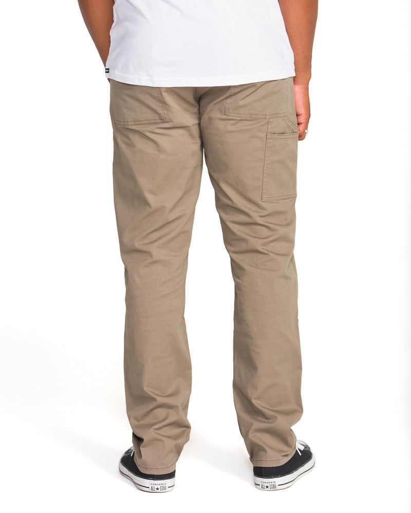 Volcom Men's Tustin Utility Pant Mushroom 36 - Image 4