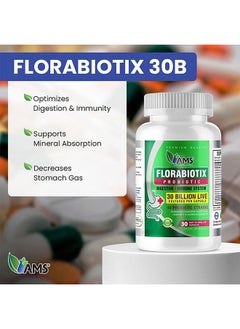 AMS Florabiotix 30 Billion Probiotic Capsules 30's  - Image 2