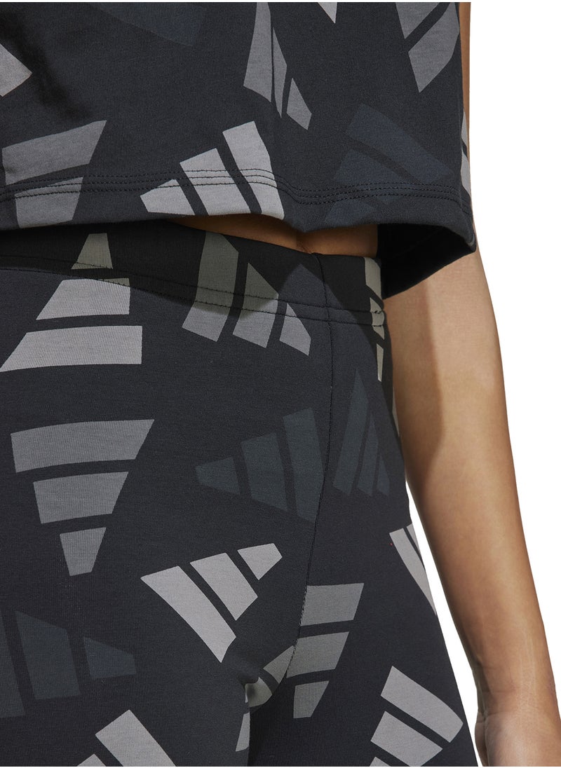 Adidas Youth Seasonal Essential Logo Celebration Leggings  - Image 3