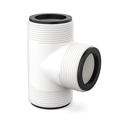 Pokin Pokin Pool Hose Connector Replacement for Intex & Coleman, 1.5 inch Pool Hose T Connector Fits Filter Pumps, Chlorine  - Image 2