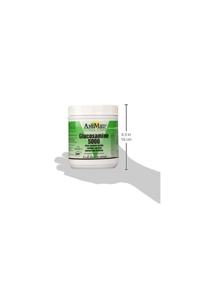 AniMed Glucosamine 5000 Powder for Horse Care - 2.25 lb - Image 2