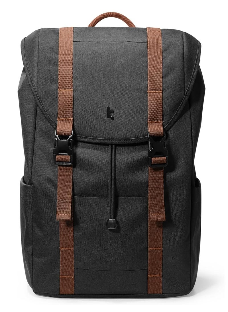 VintPack-TA1 Flap Laptop Backpack, Lightweight, Water-Resistant Travel Casual Daypack, Slim Durable Work-pack Rucksack for 13-16 Inch MacBook Laptop, Large Capacity, Eco-Friendly Backpack 22L - pzsku/Z1A6B197741EBB6DEC186Z/45/_/1736518658/1c06f740-ea6c-4f18-a376-ba328da6b5fd