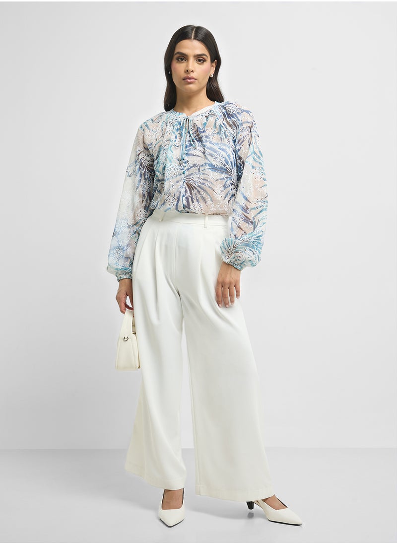 GUESS LS DANILE EMBRO TOP  - Image 4