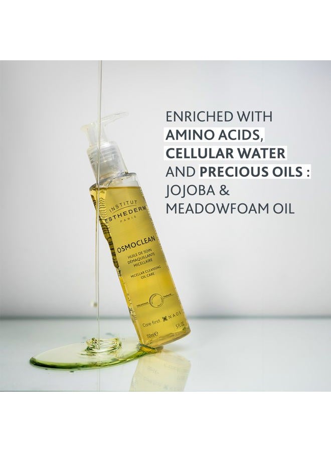 INSTITUT ESTHEDERM Micellar Cleansing Oil Care : Cleansing & Removes make-up, impurities and UV filters, Cellular Water, Non-greasy effect, All Skins Types. 150mL 5 FL.OZ - Image 3