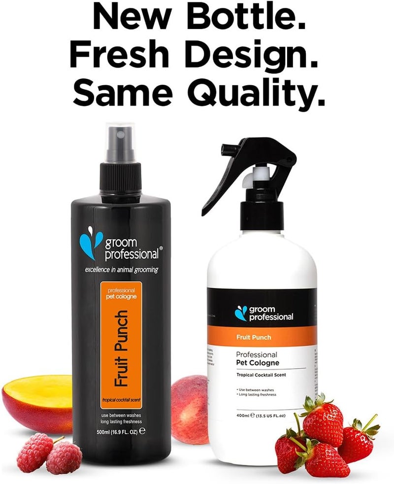Groom Professional Fruit Punch Pet Cologne 100 ml - Tropical Cocktail Scent for Dogs - Image 2