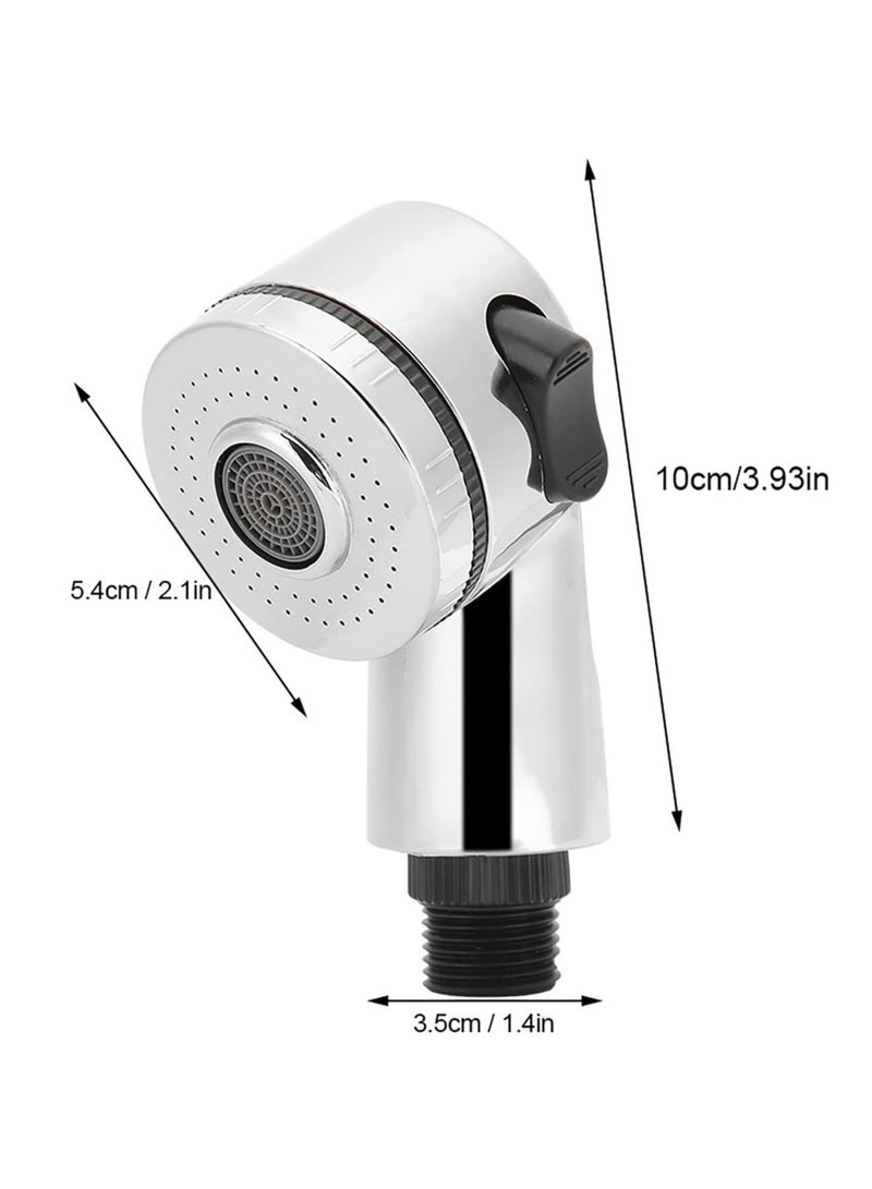 KASTWAVE Salon Shampoo Shower Sink Sprayer Head, Bathroom Shower Head for Kids, Pedicure Spa, Side Control Button Stainless Steel Faucet Replacement for Pets Baby Hair Washing - Image 5