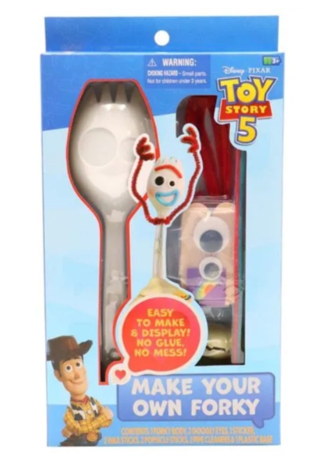 Disney Pixar Toy Story 5 Make your own Forky Playset - Image 1