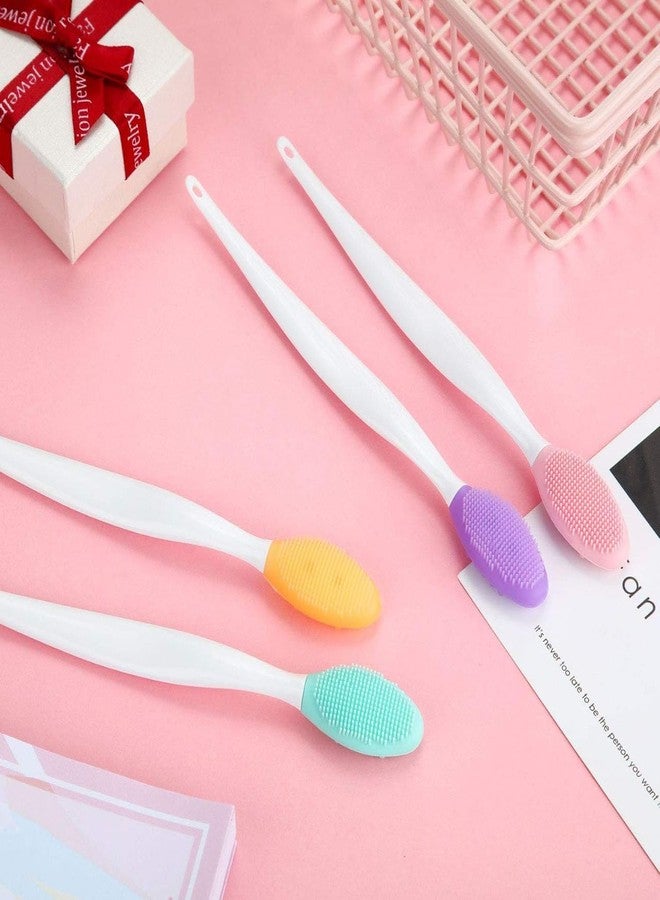 vietnam Lip Exfoliating Brush Tool, Double-Sided Silicone Exfoliator for Dry Lips Scrub Lip Scrubber (Pack Of 2) - Image 5