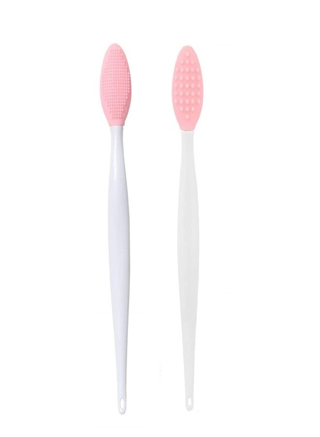 vietnam Lip Exfoliating Brush Tool, Double-Sided Silicone Exfoliator for Dry Lips Scrub Lip Scrubber (Pack Of 2) - Image 1