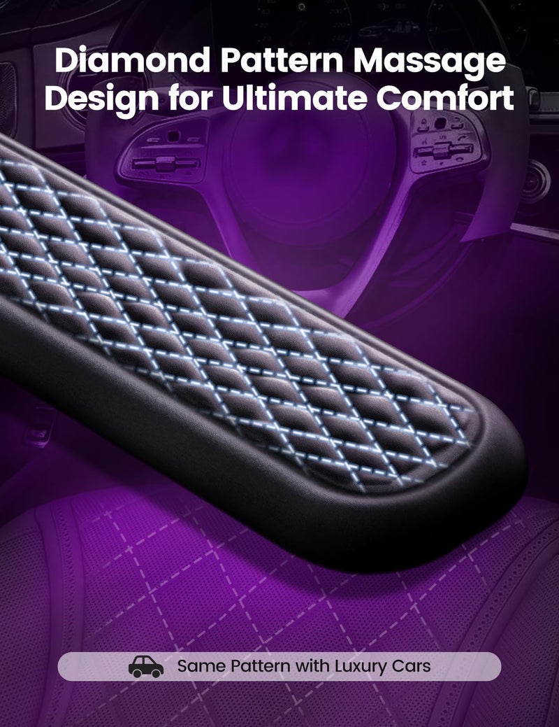 Vaydeer Wrist Rest for Keyboard and Mouse, Computer Ergonomic Wrist Support Pad, Soft Memory Foam Arm Cushion for Desk, Palm Hand Office Laptop Typing - Image 3