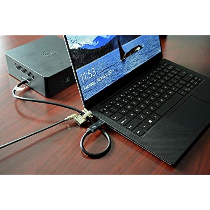 rayihni TZ18T LOW PROFILE WEDGE LOCK WITH FLAT KEY FOR DELL CONSUMER & GAMING LAPTOPS - Image 3