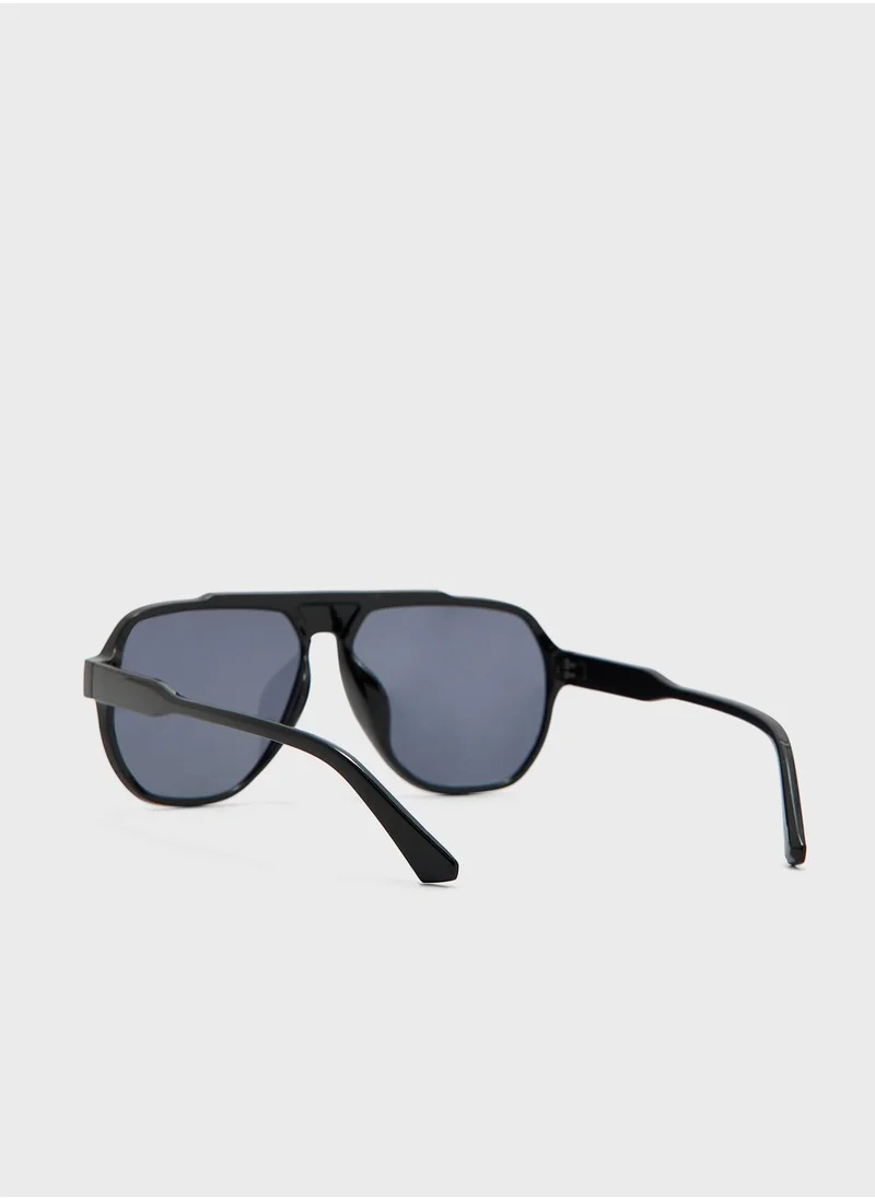 Ginger Oversized Len Sunglasses