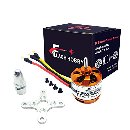 FLASH HOBBY D2826 Brushless Motor 2200KV Outrunner Motor for RC Aircraft Plane Multicopter Drone Fixed Wing Helicopter - Image 5