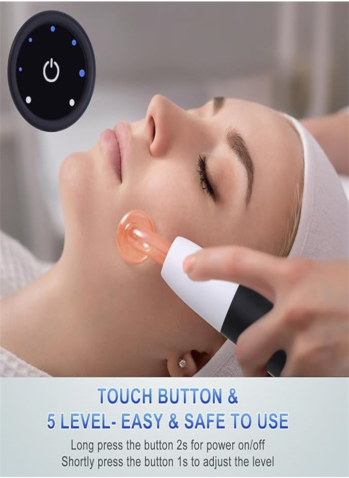 Generic Rechargeable High Frequency Facial Massager, Portable Multi-Function Facial Handheld for All Skin Care Needs - with 4 Tubes  - Image 4