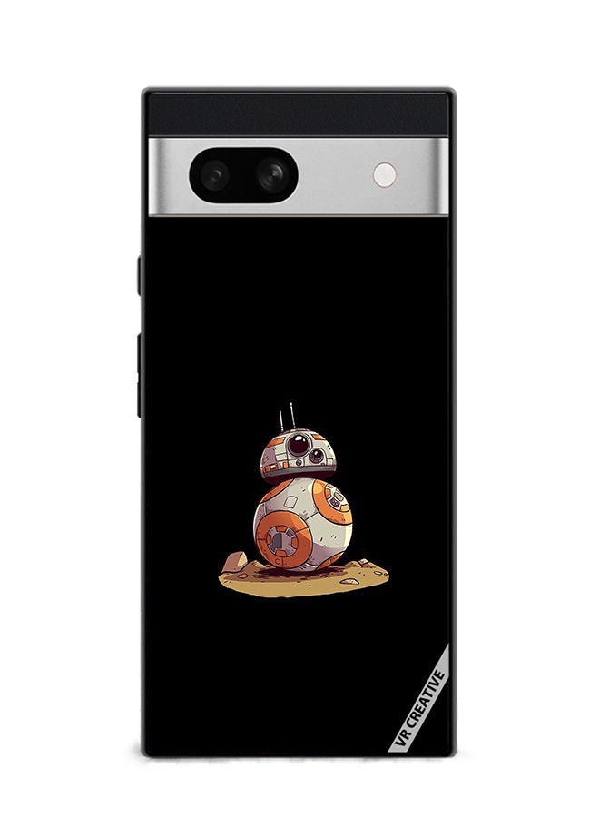 VR CREATIVE Protective Case Cover For Google Pixel 7a Bb8 Star Wars Character Design Multicolour - Image 1
