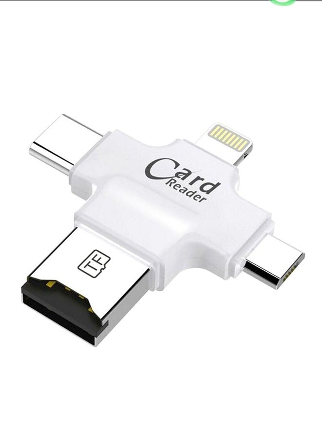 general 4-In-1 USB OTG TF Micro SD Card Reader Adapter