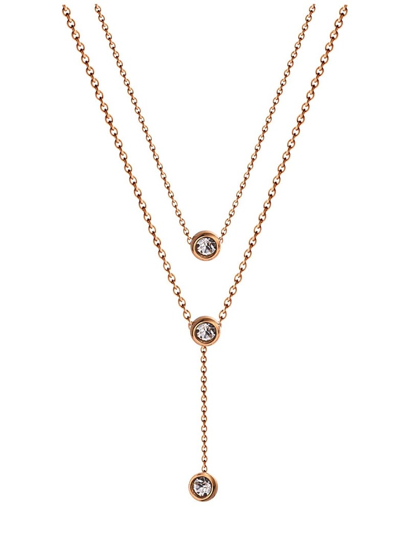 AIWANTO Alissa 2 Layer Choker Necklace  - Image 1