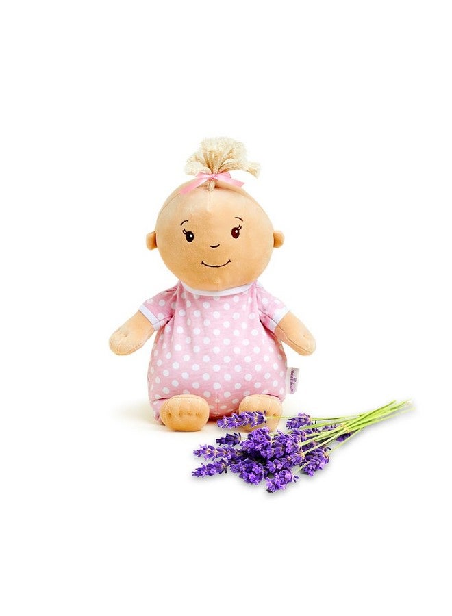 warmies Baby Girl Microwavable, Hot or Cold for Cool Relaxation and Warm Relief, Lavender Scented Cozy Plushie - Image 1