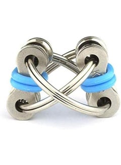 Generic Kid's & Adult's Stress Reducer Bike Chain Fidget Toy (Blue).  - Image 1