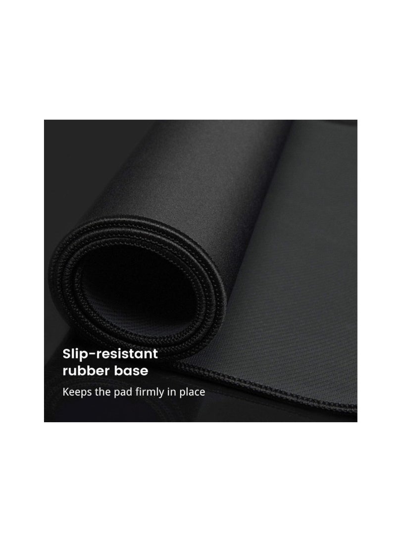 TEDNETGO Large Mouse Pad, Gaming Mouse Pad, Long Mouse Pads, Waterproof Extra Large Big Mouse Pad with Stitched Edge, XXL Non-Slip Black Computer Mousepad Desk Mat for Gamer, Office & Home, Black - Image 5