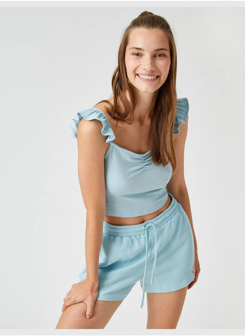 KOTON Frill Detail Tank Top