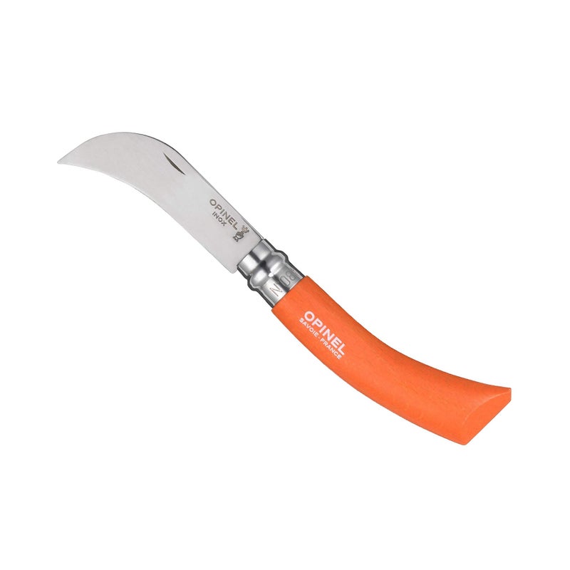 Opinel مجموعة أدوات الحدائق المكونة من 3 قطع من أوبينيل - منشار قابل للطي رقم 12، سكين تقليم رقم 8، سكين حديقة رقم 8 - مقابض مطلية زاهية، شفرات من الفولاذ المقاوم للصدأ والفولاذ الكربوني - صنع في فرنسا - Image 2