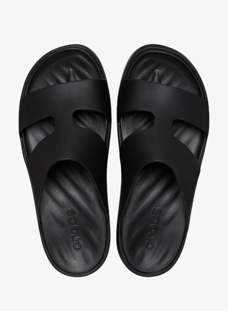 crocs Black Casual Gateway Platform Sandals for Women | Best Price UAE