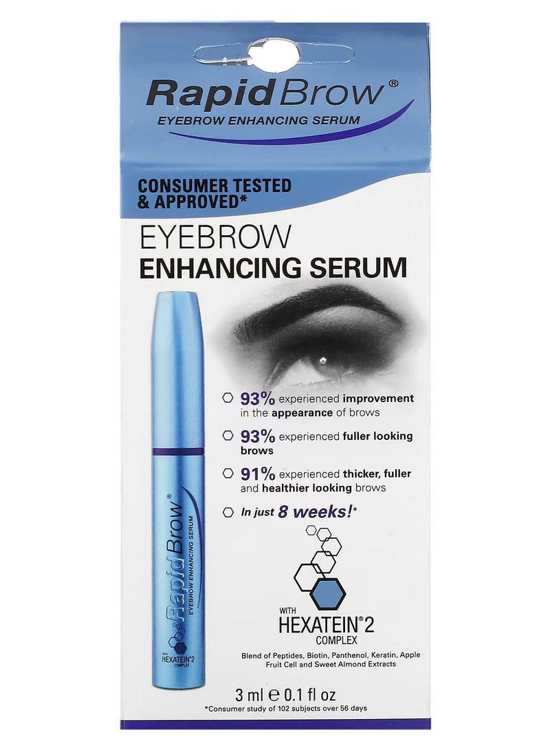 rapidbrow Rapid Brow Eyebrow Enhancing Serum  3ml