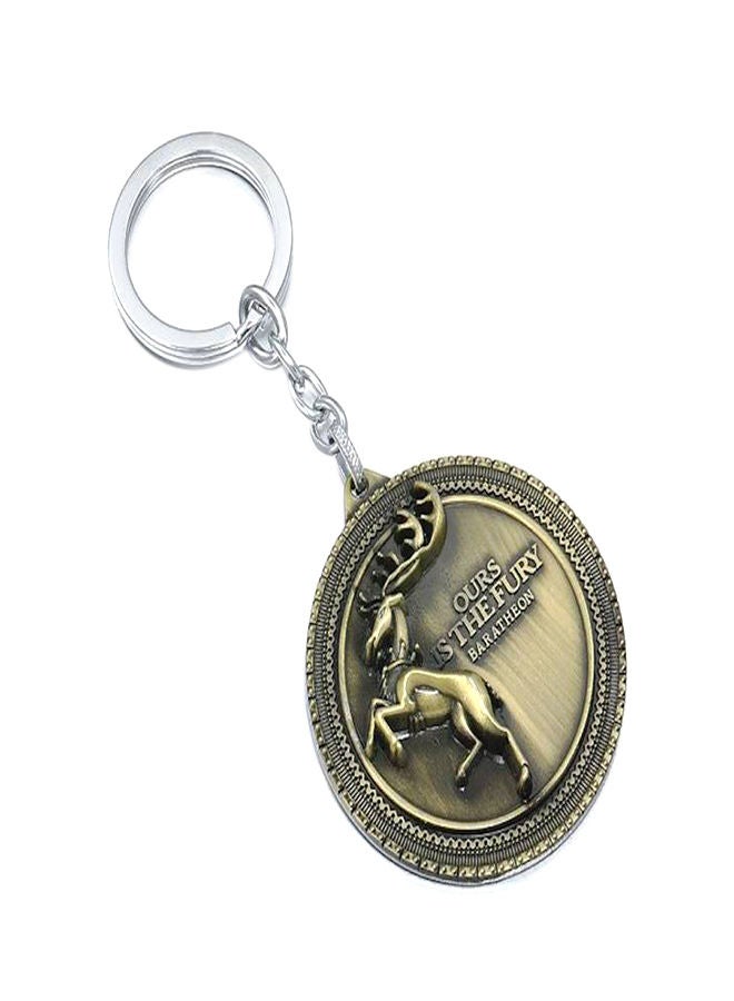 NIBEMINENT Game Of Thrones House Baratheon Key Chain