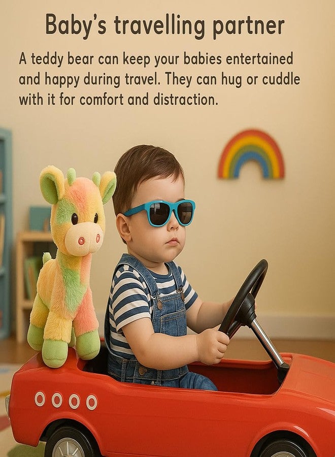 Storio Soft Plush Giraffe Toy for Kids | Ultra-Soft Cuddly Stuffed Animal for Babies, Toddlers & Children | Cute Hugging Toy for Boys & Girls | Washable & Safe | Birthday Gift for 1-6 Year Old - Image 5
