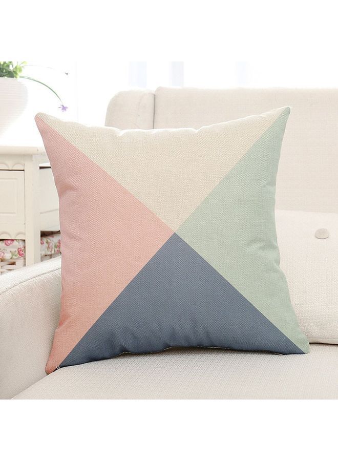 NIBEMINENT Square Shaped Cushion Cover Multicolour