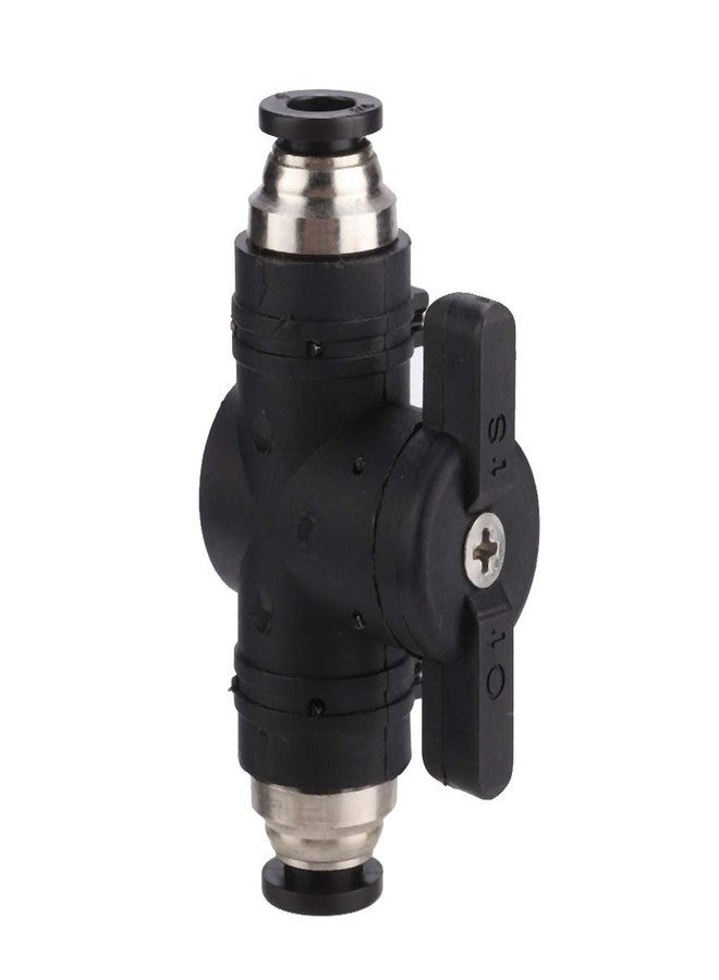EVTSCAN Aquarium Air Flow Control, 2 Way Air Flow Control Aquarium On Off CO2 Regulator Manual On Off Switch Valve - Image 4