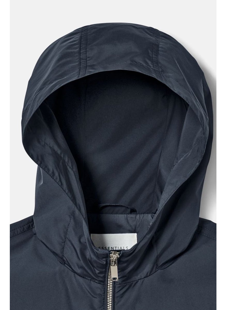 Tchibo Women Solid Parka Jacket, Navy  - Image 2