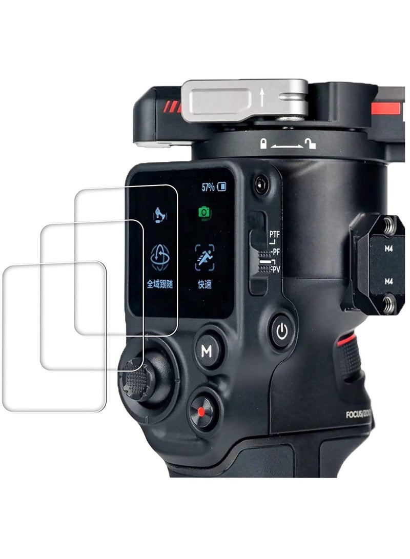 Fit for DJI RS3/RS 3 Pro Camera Handheld Gimbal Stabilizer Screen Protector,Tempered Glass Film for DJI RS3/RS 3 Pro Camera Handheld Gimbal Stabilizer - Image 1